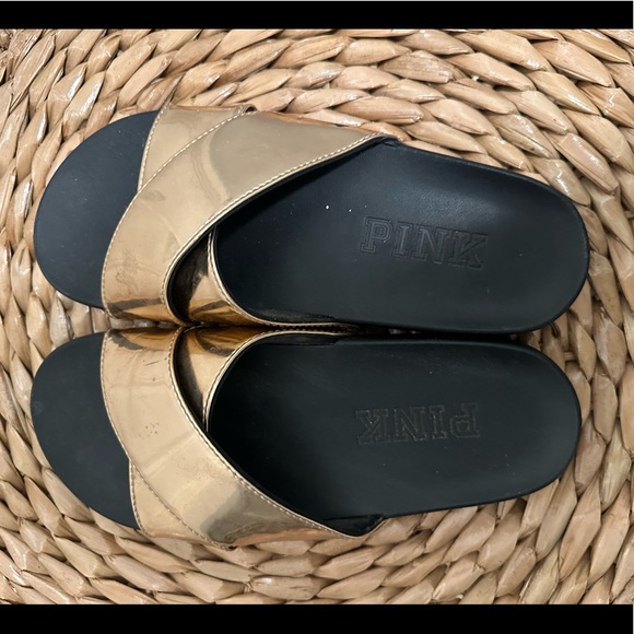 VS Pink rose gold slides - Picture 2 of 3